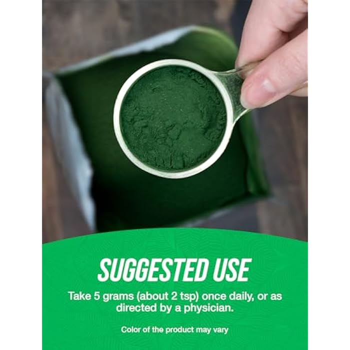 BulkSupplements.com Organic Alfalfa Grass Powder - Alfalfa Supplement, Green Superfood Powder - Vegan & Gluten Free, 5g per Serving, 250g (8.8 oz) (Pack of 1) - Image 4