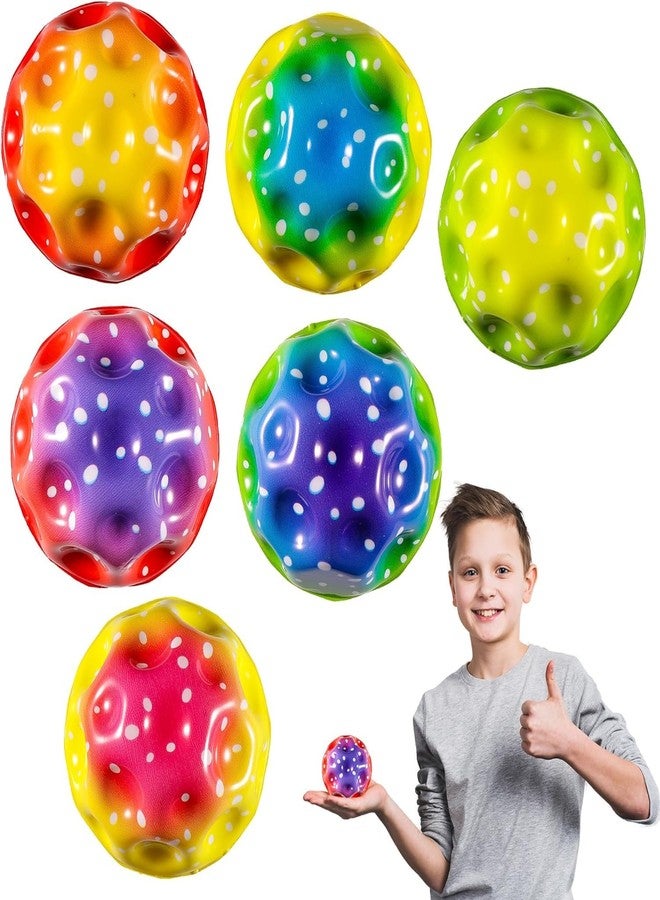 Buko Super Infinity Crazy Bounce Moon Rainbow Ball: Ultimate Grip and Catch, Enhances Hand-Eye Coordination (Pack of 6) - Image 2