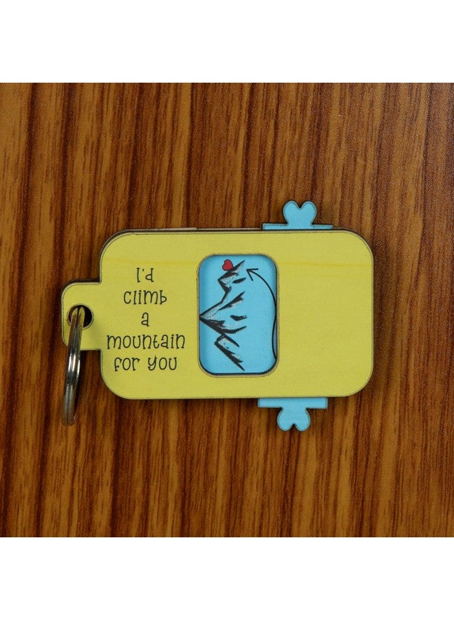 Kaameri Bazaar Funny Valentines Day Keychain with a Mesaage Gift for Girlfriend Boyfriend Girls Boys Husband Wife Love Couple (Pack of 1) - Image 3