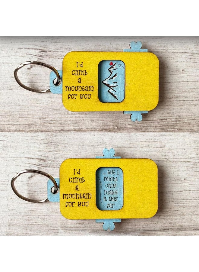 Kaameri Bazaar Funny Valentines Day Keychain with a Mesaage Gift for Girlfriend Boyfriend Girls Boys Husband Wife Love Couple (Pack of 1) - Image 1