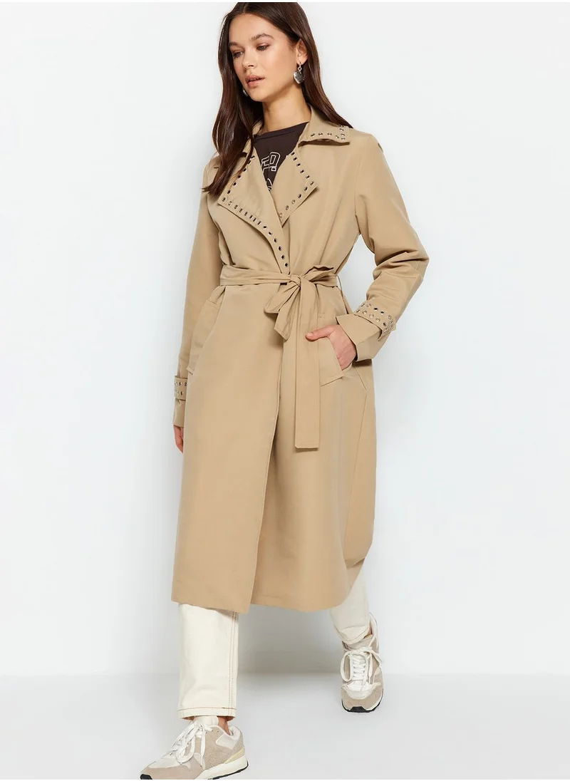 trendyol Pocket Detail Longline Coat
