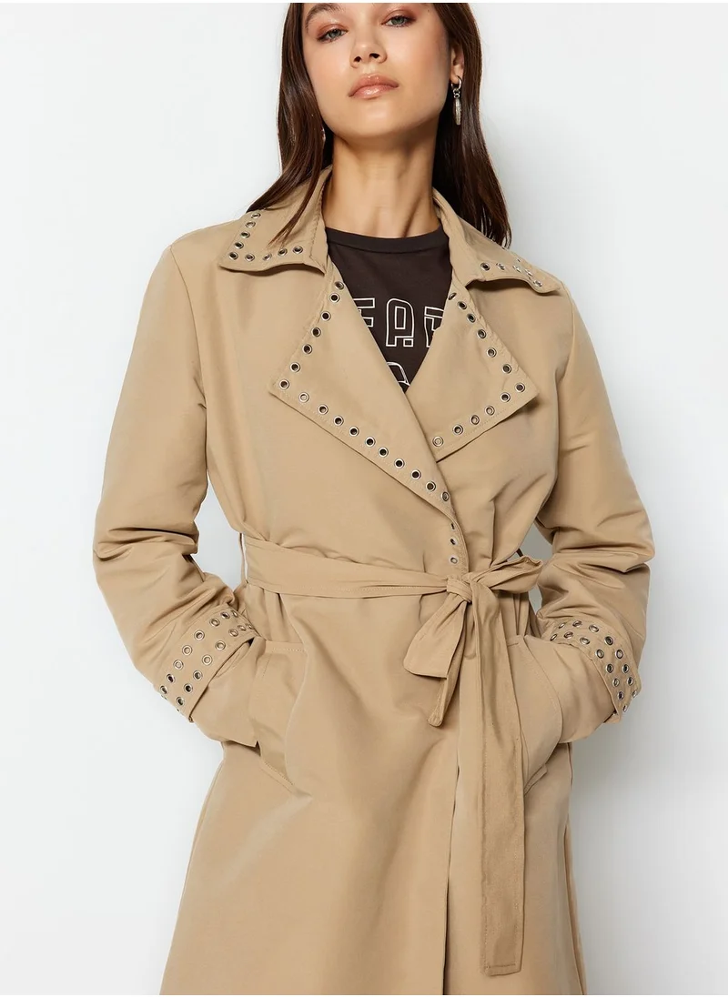trendyol Pocket Detail Longline Coat