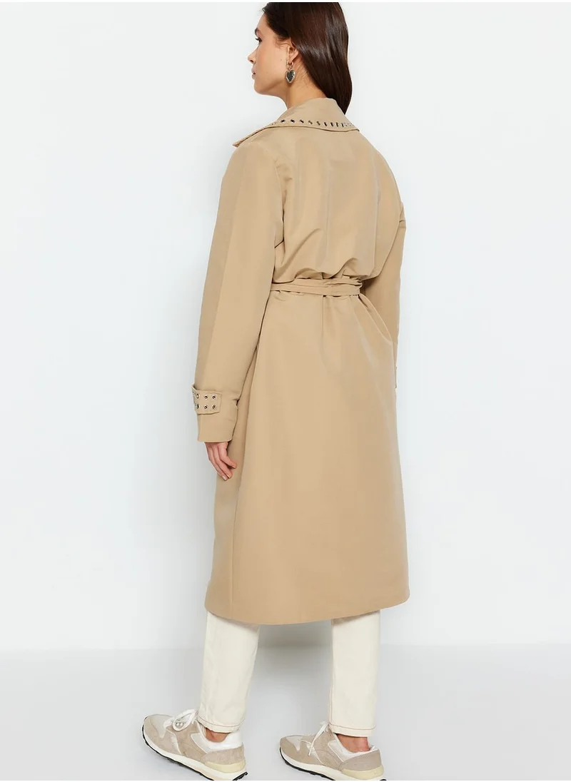 trendyol Pocket Detail Longline Coat