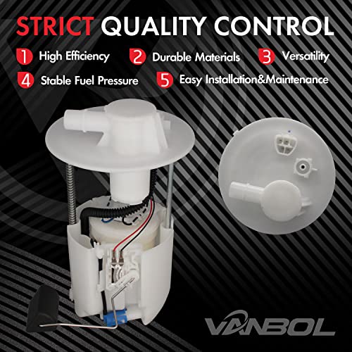 VANBOL Electric Fuel Pump Module Assembly Compatible with 2005 2006 2007 2008 Toyota Corolla Matrix Pontiac Vibe 2009 2010 2011 2012 2013-2019 Replace E8874M E3781M VANBOL0029 L4 1.8L 2.4L - Image 4