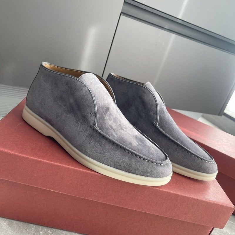 2025 Autumn 0391 Low-Key Casual Leather Shoes With Breathable, Non-Slip And Lightweight Shoes That Can Be Worn At Any Time - Image 2