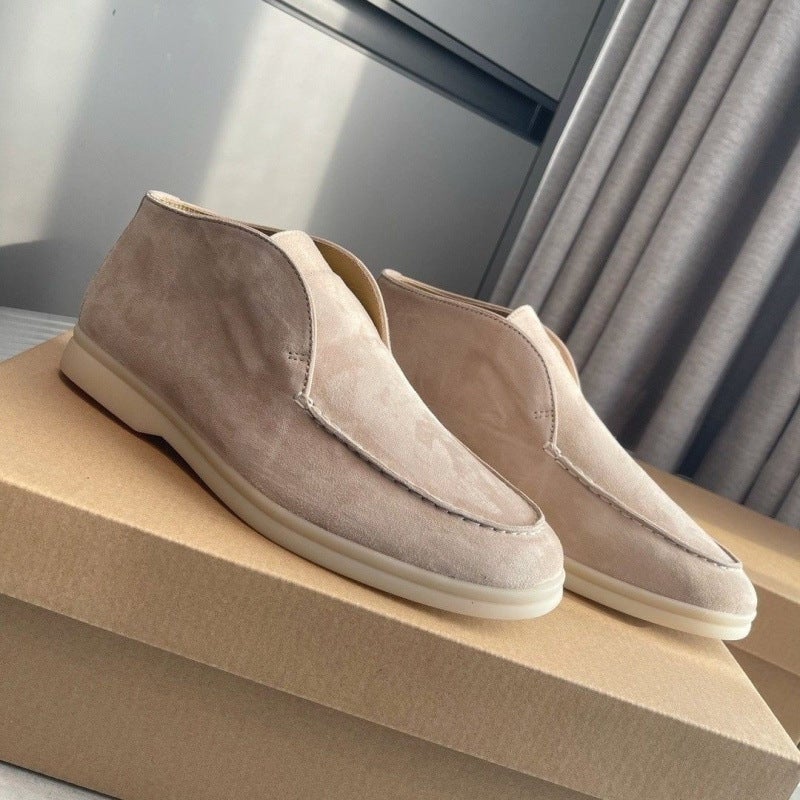 2025 Autumn 0391 Low-Key Casual Leather Shoes With Breathable, Non-Slip And Lightweight Shoes That Can Be Worn At Any Time - Image 4