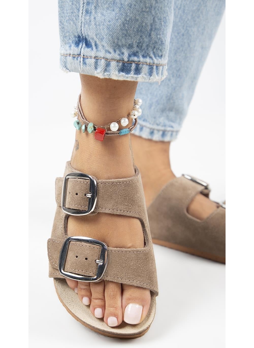 Manijero Irene Women's Mink - Silver Buckle Double Buckle  - Image 4