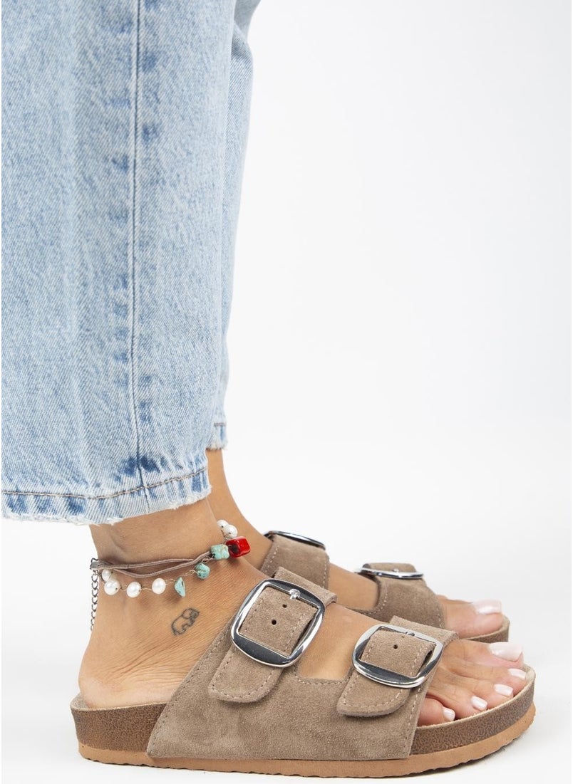 Manijero Irene Women's Mink - Silver Buckle Double Buckle  - Image 2