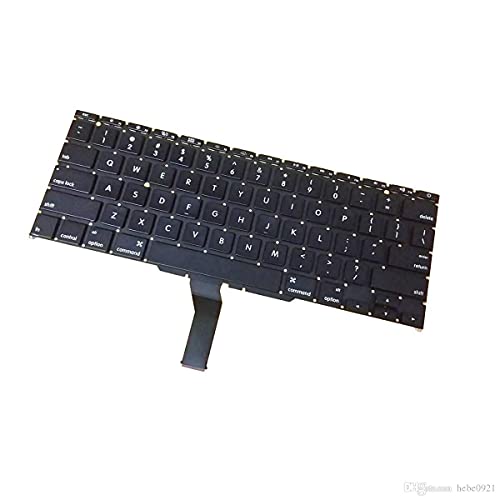 Fugen Laptop Keyboard for MB MG Air A1370 A1465 11" 2011 2012 2013 2014 2015 MD711 MD712 MD223 MD224 MC968 MC969 Black US Layout (Large Enter Button) - Image 2