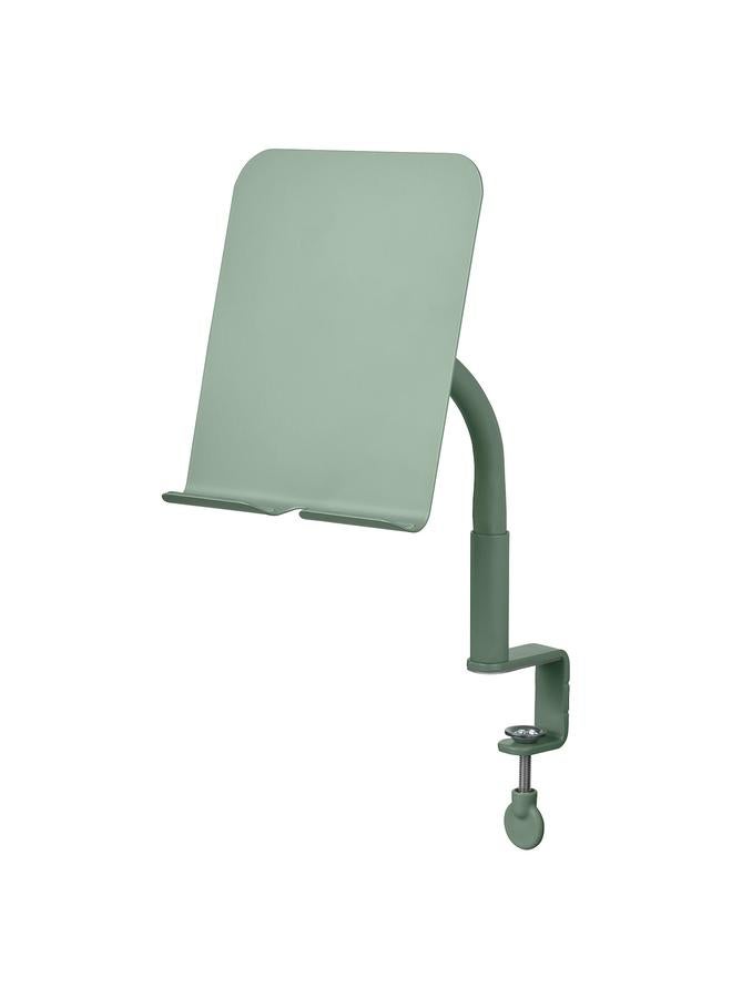 Phone/Tablet Holder, With Clamp/Light Grey-Green