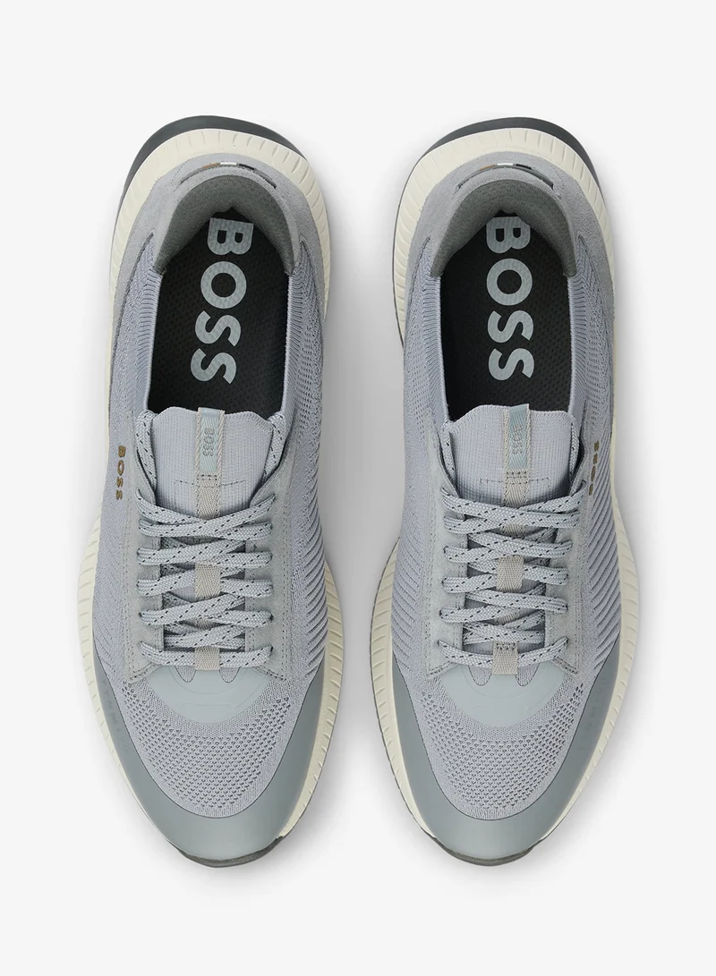 BOSS  TTNM EVO trainers with knitted uppers for Men | Best Price UAE