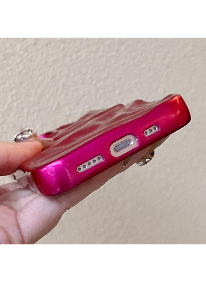 اس-توب جراب لهاتف iPhone 15 مصنوع من مادة TPU مع طلاء كهربائي مموج مائي - Image 5