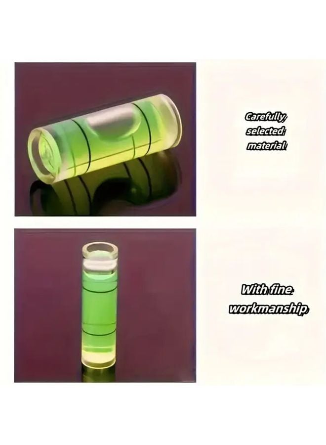 16pcs Mini Level Bubbles Acrylic Pocket Sized Precision Tubes For Picture Frames - Image 5