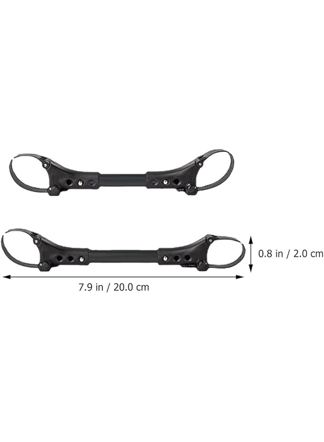 إيروريكس موصل عربة الأطفال التوأم حزام عالمي قطعتين موصلات عربة الأطفال التوأم القابلة للتعديل - Image 2