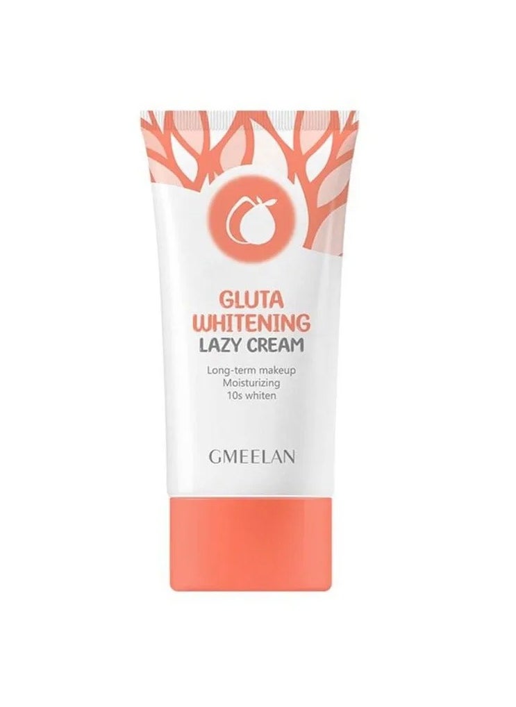 GMEELAN Gmeelan Gluta Whitening Lazy Cream Long Term Makeup Moisturizing 10s Whiten 30g 