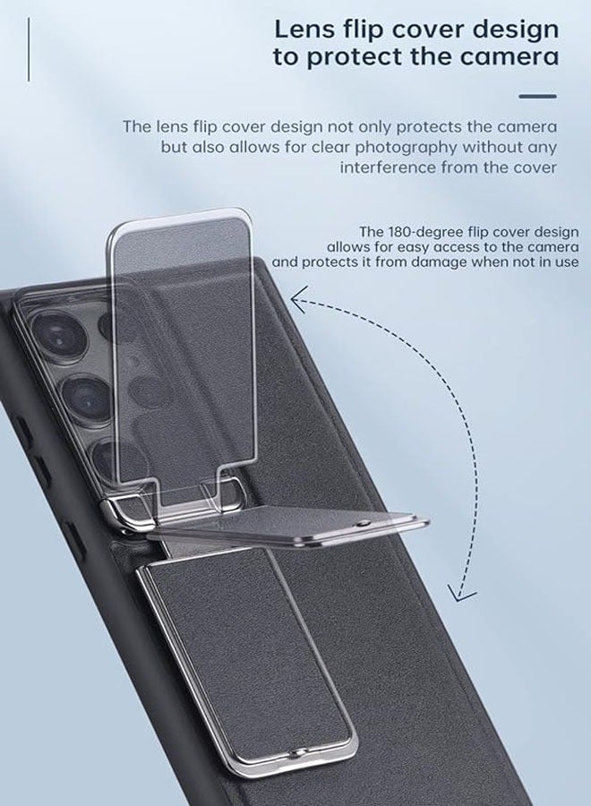 عام Samsung Galaxy S23 Ultra/S23 Plus/S23 حافظة جلدية ناعمة 【حامل حماية للعدسة/ قلب】 متوافقة مع Samsung S23 Ultra/S23 Plus/S23 حافظة TPU نحيفة جداً لحماية وأناقة إضافية. - Image 4