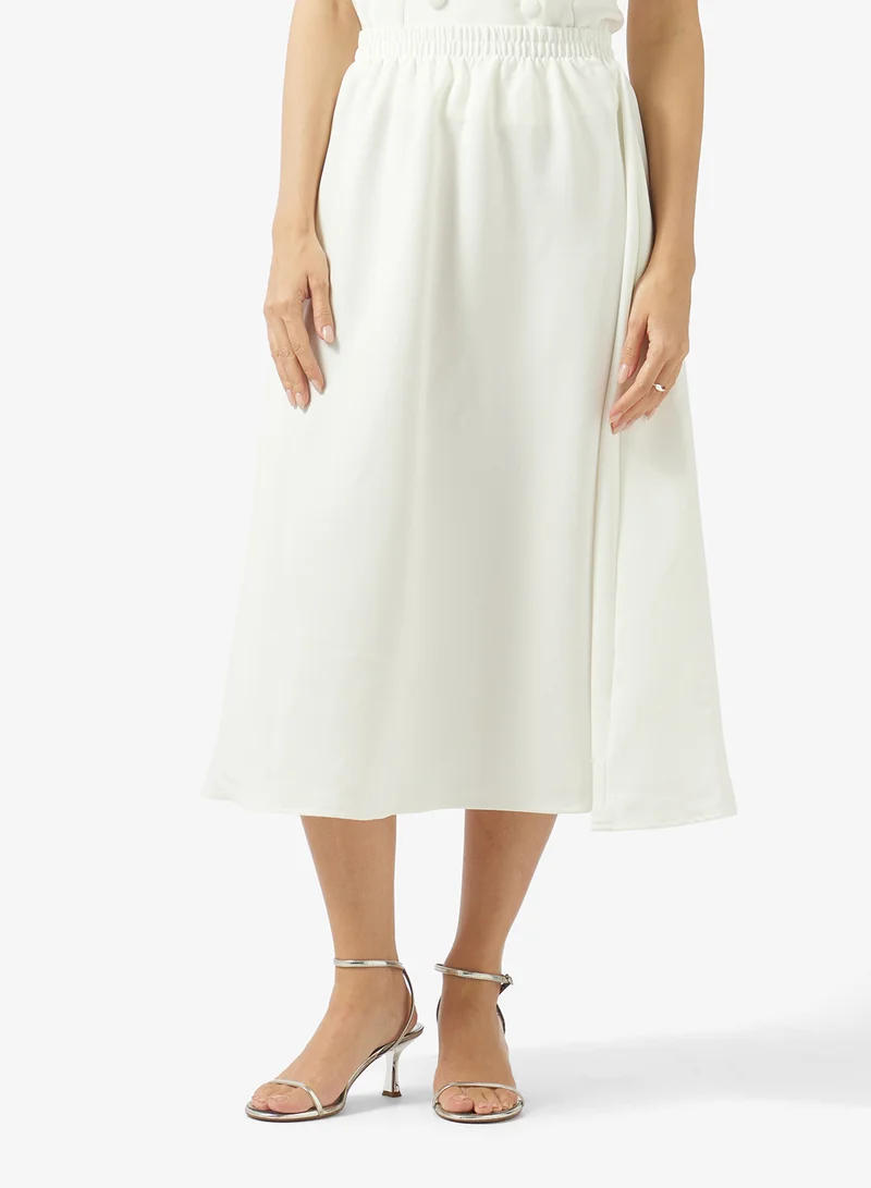 ELLA Off Shoulder Vest & Skirt Set