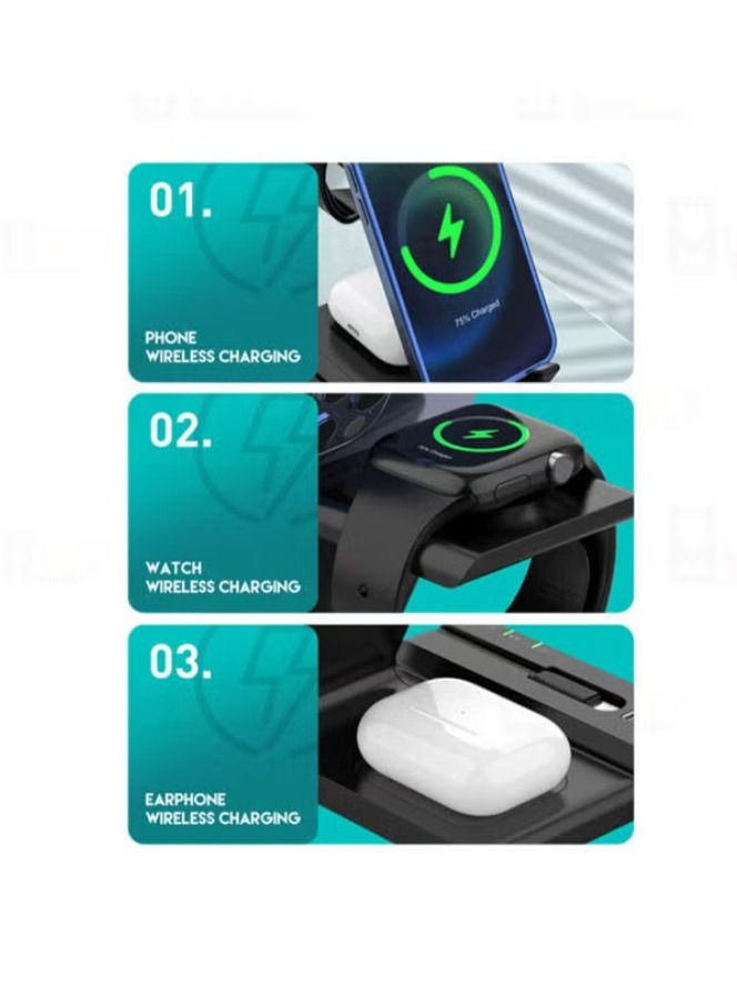 Dream Zone Magnetic Wireless Charging Stand For Apple iPhone sumsung Huawei Xiaomi - Image 3