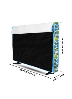 E-Retailer ERetailer Transparent LCDLED TV Protector Cover with Zipper Enclosure for 42 Inch Suitable for All Major Brand Model ColorGreen Size39x3x24 Inches  - Image 3
