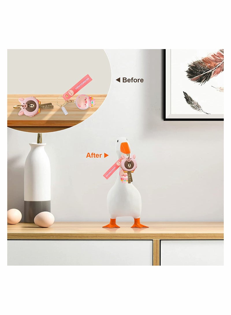 Magnetic Goose Key Holder Accessories Duck Statue Resin Tool Home Decoration Bedroom Decor Housewarming Gift - Image 5
