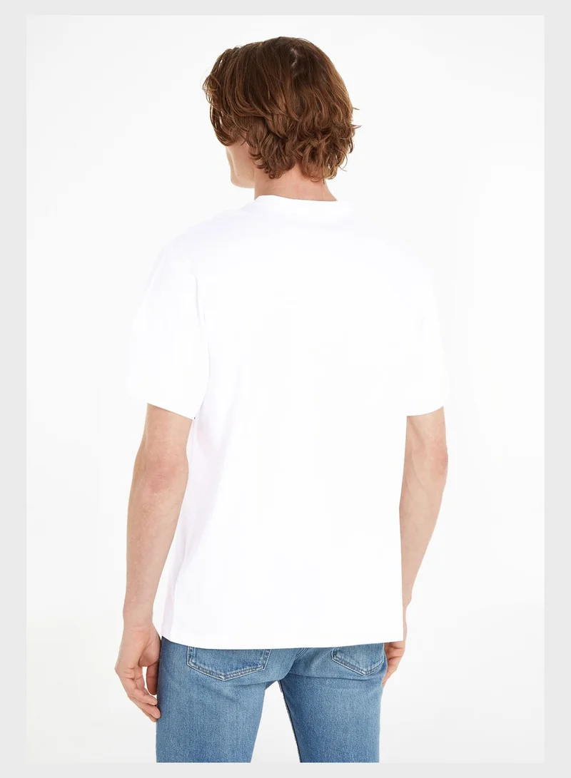 Calvin Klein Jeans Logo Crew Neck T-Shirt