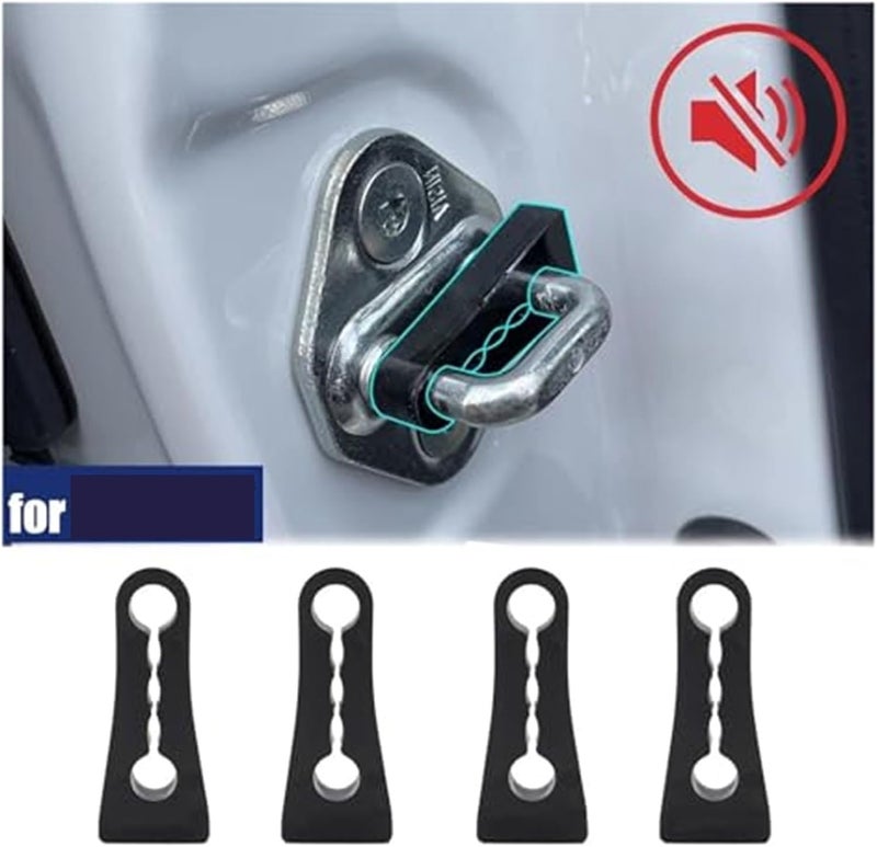Wivplex Car Door Lock Sound Deadener Damper Buffer - Image 4