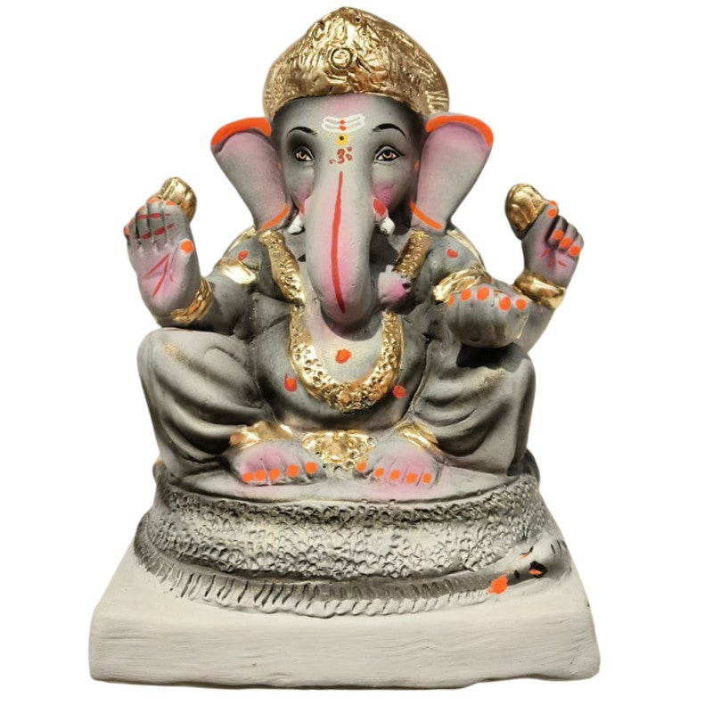 Madhoor Eco Friendlly Ganesh Idol  12 Inch - Image 4