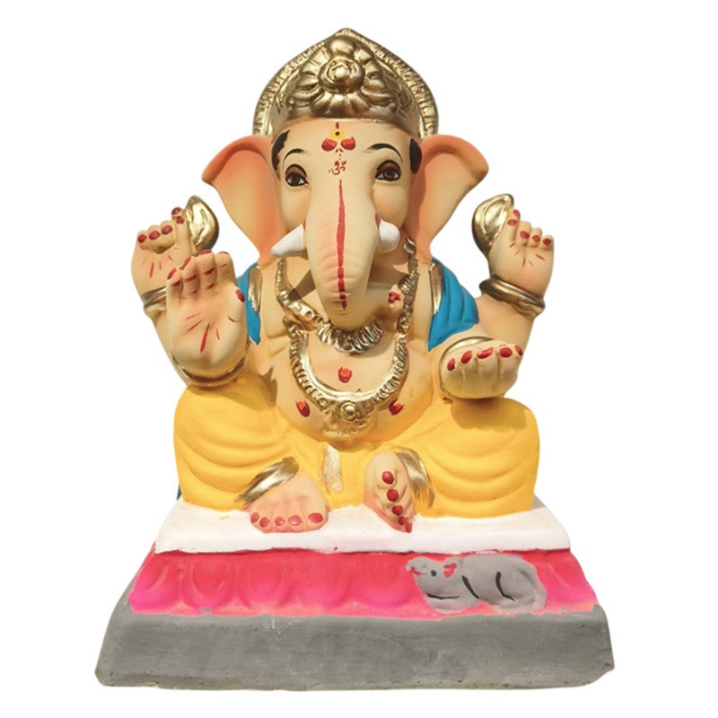 Madhoor Eco Friendlly Ganesh Idol  12 Inch - Image 1