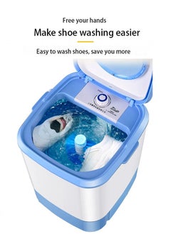 Mini Fast Energy Saving Washing Machine Washing Clothes & Shoes with Blue Light Cleaning Technology, Bulk Washing with Detachable Brush, (3 mode: Shoe, Laundry, Dehydration) - pzsku/Z734CDF5956CB775E8DC0Z/45/_/1729008276/3e65c5bc-b040-4634-8fc9-181d7c8836ab