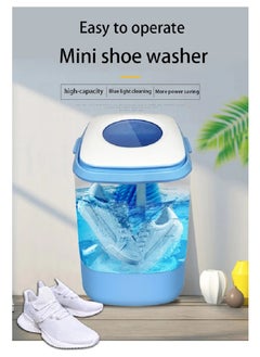 Mini Fast Energy Saving Washing Machine Washing Clothes & Shoes with Blue Light Cleaning Technology, Bulk Washing with Detachable Brush, (3 mode: Shoe, Laundry, Dehydration) - pzsku/Z734CDF5956CB775E8DC0Z/45/_/1729008278/32e26c28-e240-4674-a234-be6a821e836a