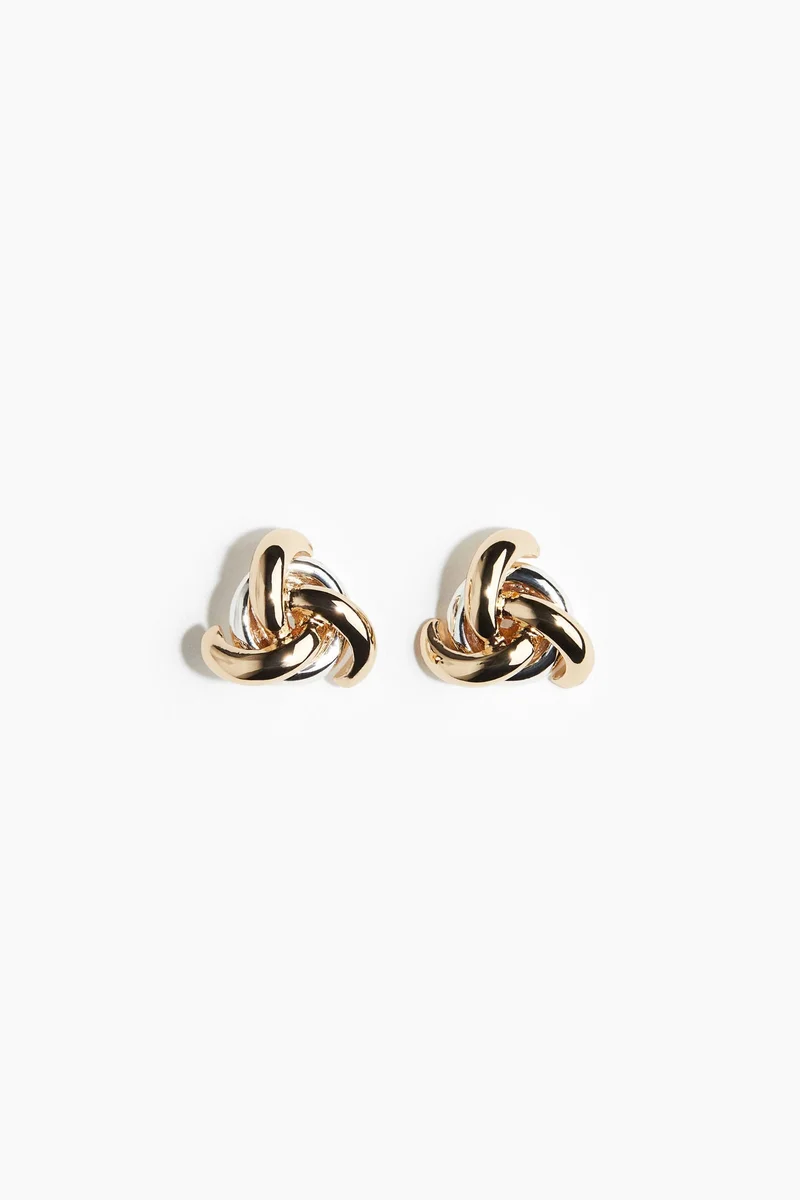 H&M Two-tone earrings
