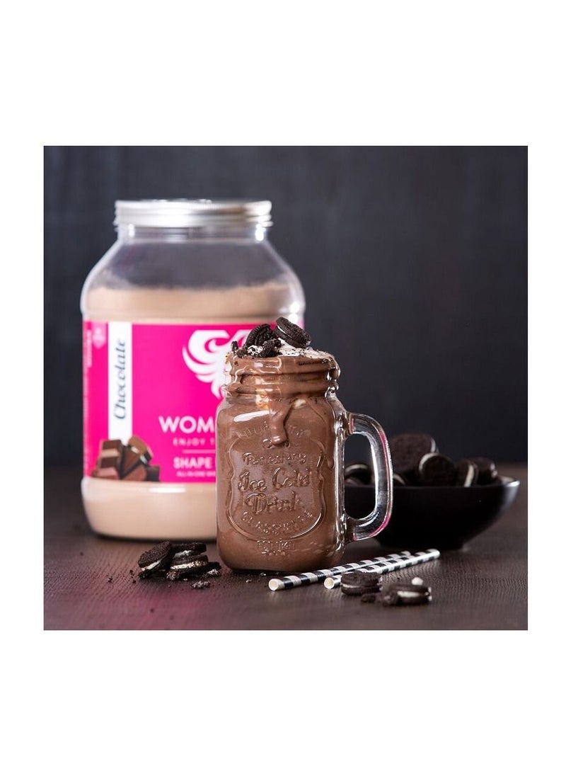 WOMEN'S BEST - Women's Best - Shape Body Shake - Meal replacement shake for Weight loss (Chocolate), 1Kg - Image 1