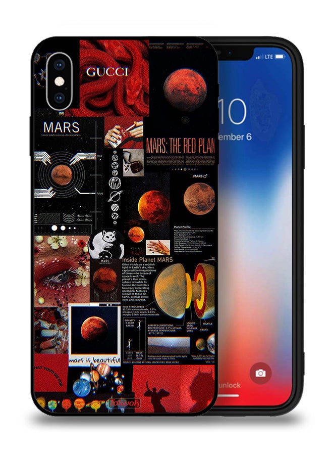 Tolwak Apple iPhone XS Max Protective Case Mars Art - Image 1