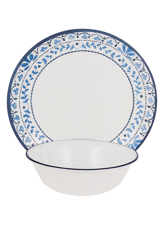 Corelle طقم أطباق غذاء مكون من 12 قطعة بورتوفينو 1146924  - Image 2