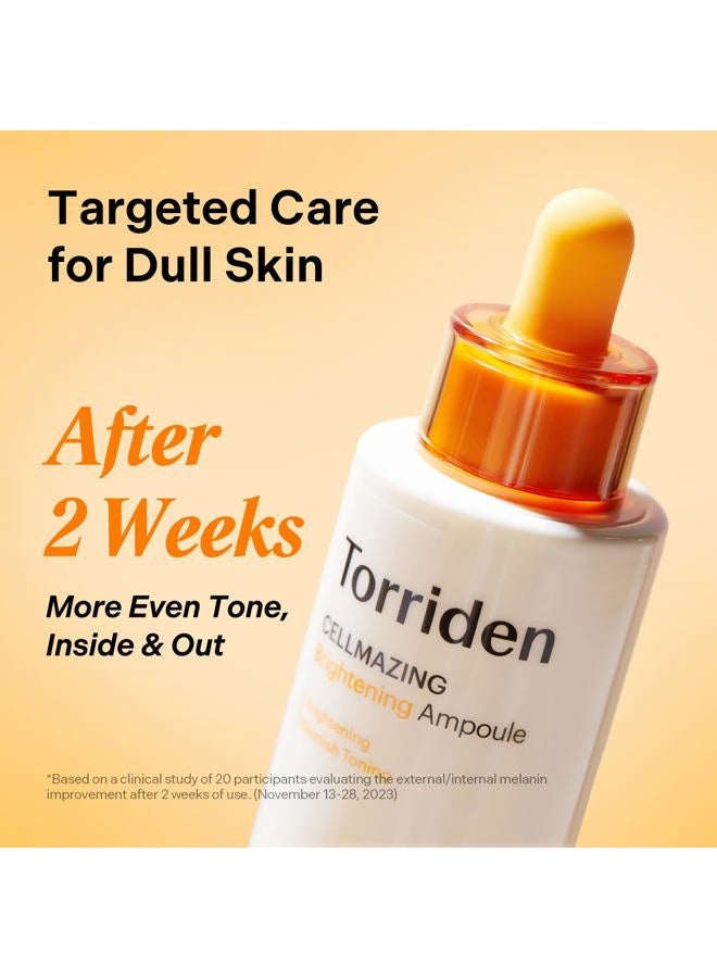 Torriden CELLMAZING فيتا سي أمبول 30 مل (1.01 fl.oz.) | تنعيم المسام المترهلة وملمس البشرة | 5D فيتامين سي، مركب الأعشاب البحرية، بانثينول | سيروم الوجه الكوري - Image 5
