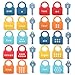 Dinhon Kids Learning Locks with Keys Numbers Matching Counting Montessori Educational Toys for Ages 3 4 5 Boys and Girls Preschool Games Gifts - Image 3