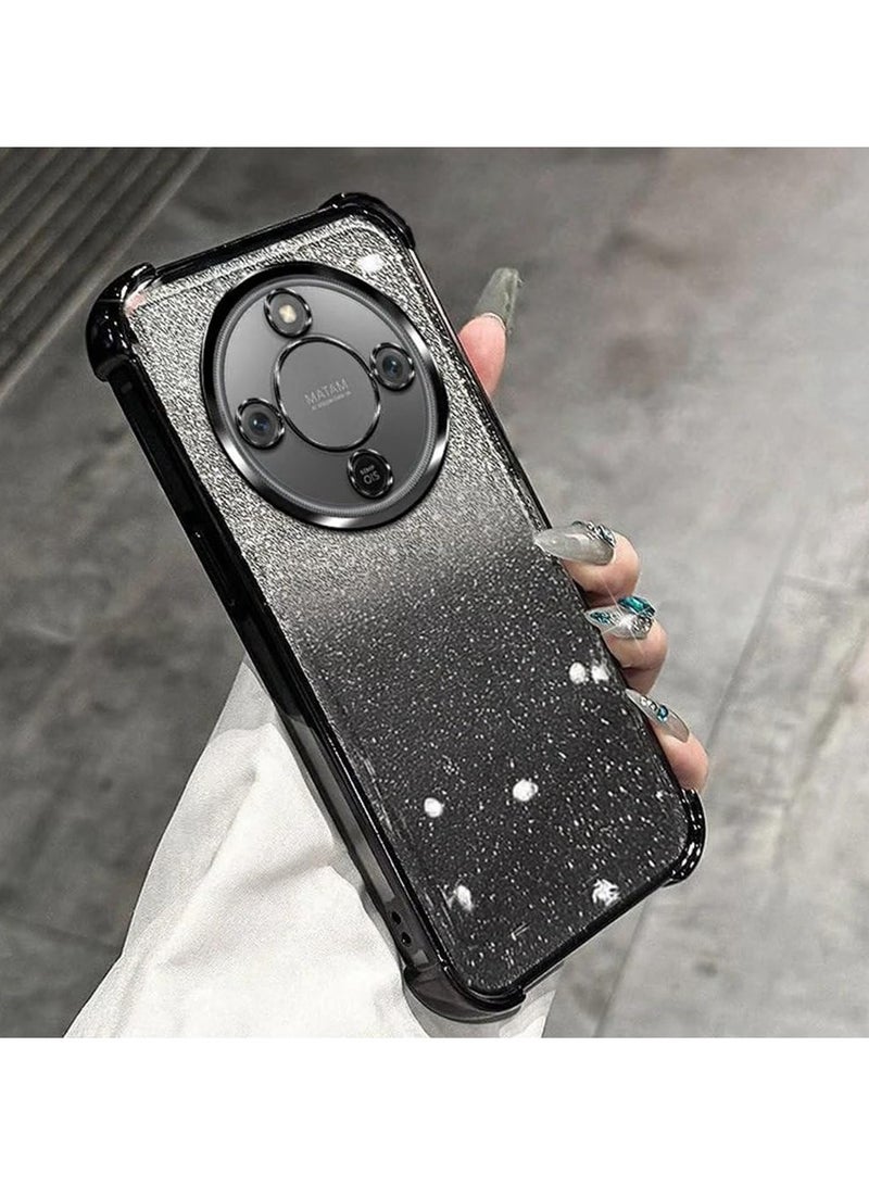 Honor X9D 5G Flash Protective Case Camera Lens Protective Film Electroplated Edges Ultra-Thin Luxury Gradient Shockproof Honor X9D 5G Case