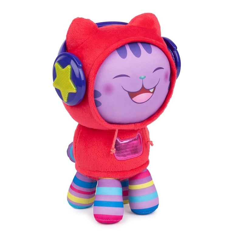 Spin Master - Gabby's Bride The Interactive DJ Catnip Cat Musical Plush - 2579 - Image 1