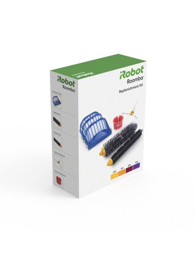 iRobot قطع غيار أصلية من iRobot - مجموعة إعادة تعبئة متوافقة مع جميع سلسلة Roomba 600، 614، 675، 692، 694 - Image 1