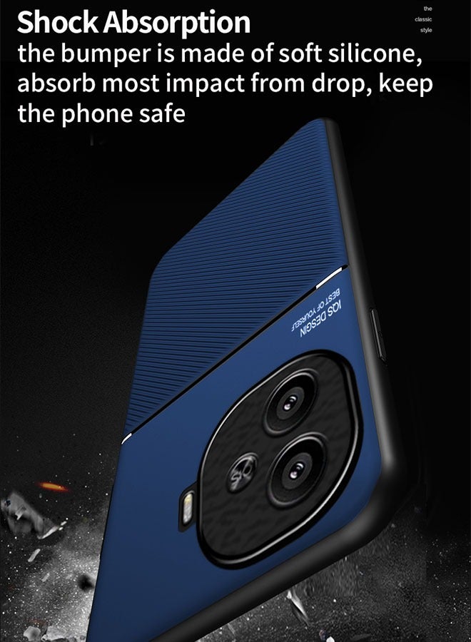 Protective Case Cover For iQOO Z9 5G Blue High end Business - Image 5