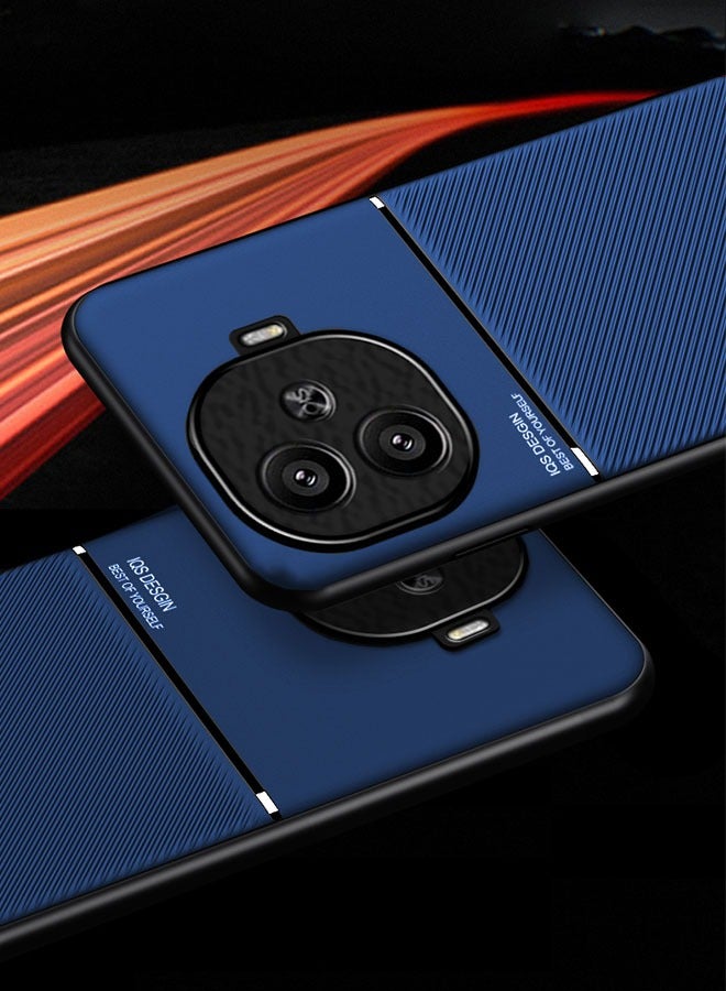 Protective Case Cover For iQOO Z9 5G Blue High end Business - Image 3