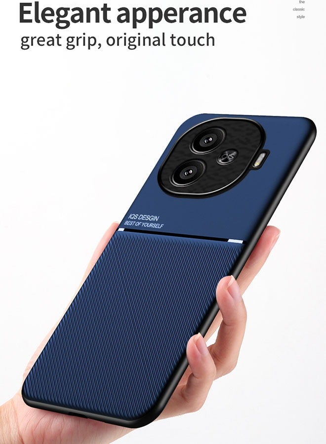 Protective Case Cover For iQOO Z9 5G Blue High end Business - Image 2