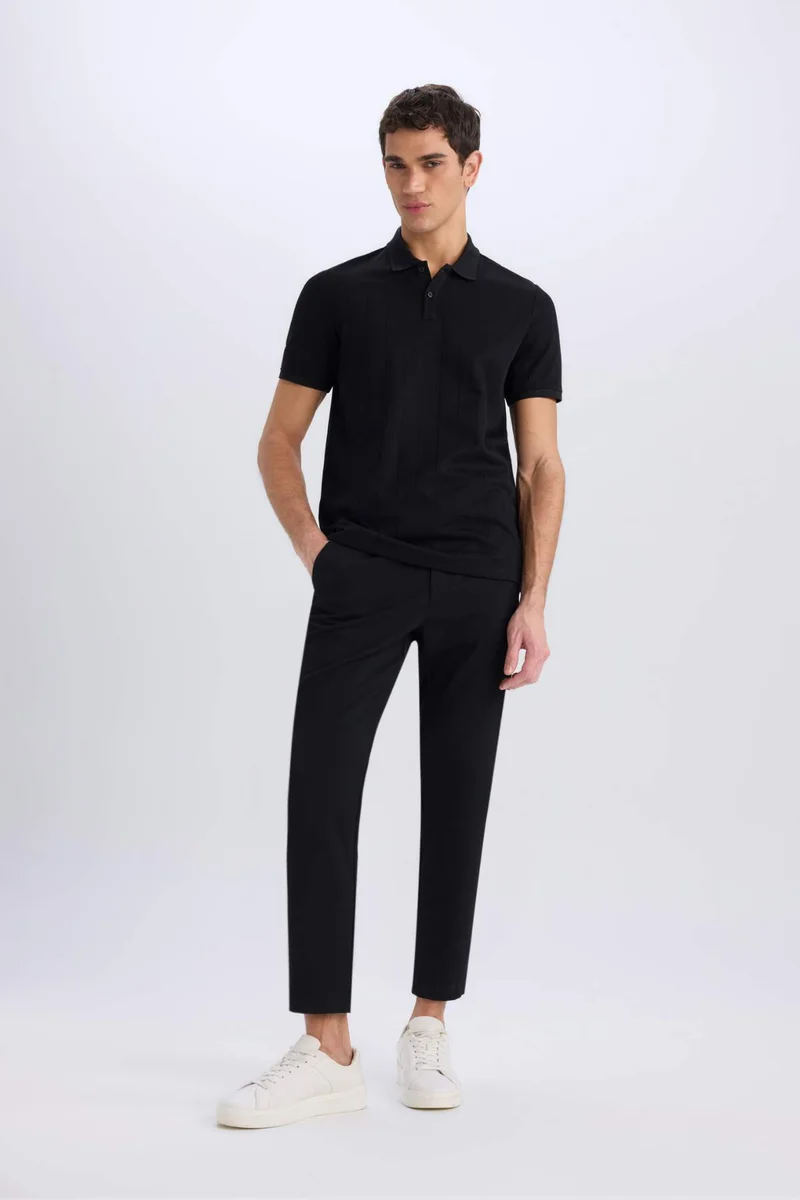 DeFacto New Regular Fit Polo Collar Short Sleeve Polo T-Shirt