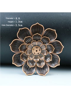 Beauenty Handicraft Incense Holder for Sticks, Coil Lotus Ash Catcher Tray, Incense Burner Holder for Home Fragrance Accessories  - Image 5