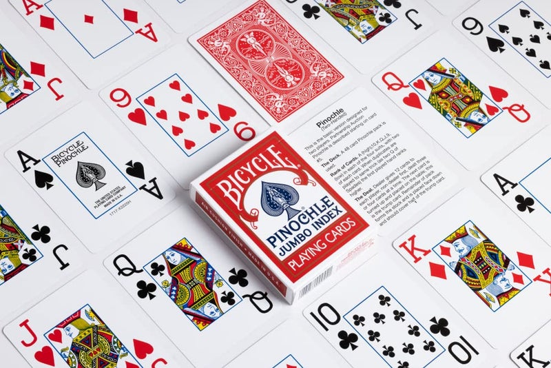 Bicycle Jumbo Pinochle Playing Cards - Pinochle Deck - Image 5