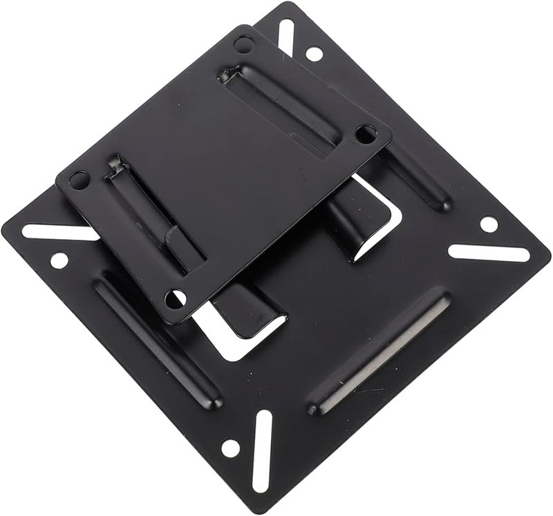 Stainless Steel Monitor Wall Mount Rack Adjustable Space Saving Easy Install - Image 2