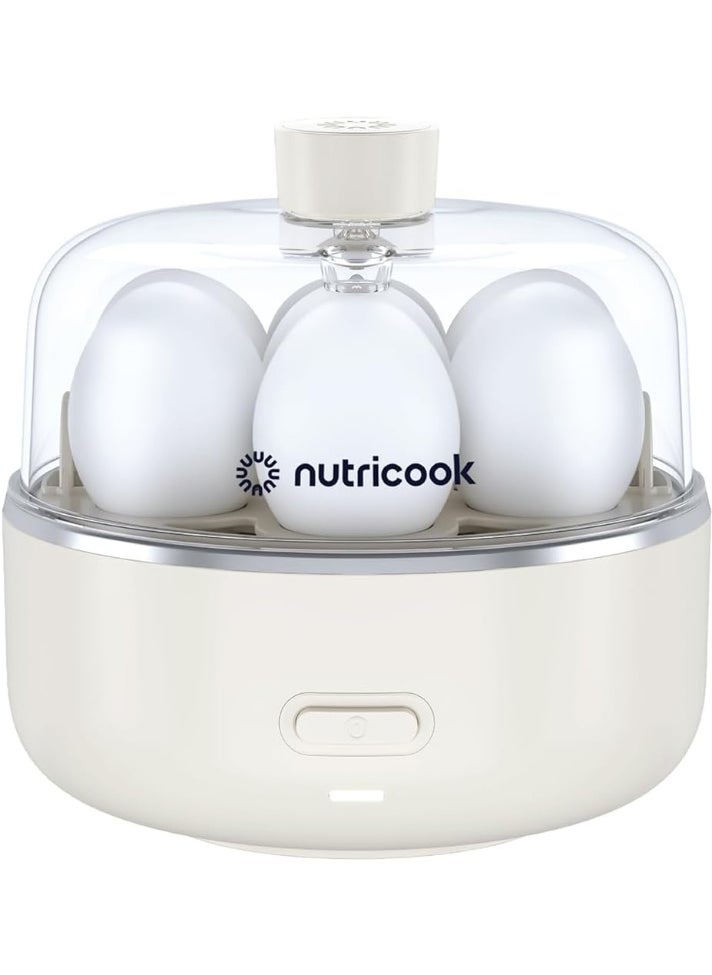 nutricook Nutricook Egg Cooker, 7 Eggs Capacity,Egg Cooker for Boiled, Poached, Scrambled Eggs & Omelettes, Buzzer Indicator, Precision Cooking, Includes accessories  - Image 1