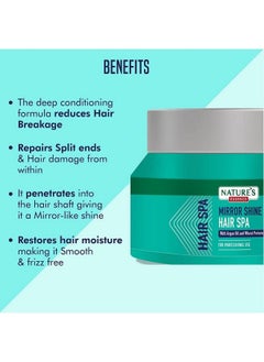 Nature's Essence Mirror Shine Hair Spa 500Gm  - Image 5