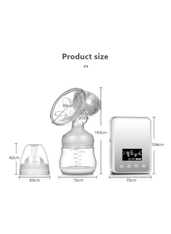 kiddoz - By11 Electric Breast Pump, Model 268, 9 Adjustable Suction Levels, Rechargeable 850Mah Battery, Bpa-Free, 150Ml Capacity, Blue - Image 1