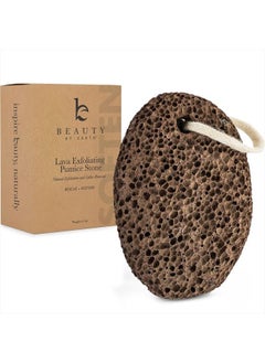Beauty by Earth Pumice Stone for Feet Callus Remover (1Pc) - Foot Pumice Stone for Heavy Callused Feet Hands & Dead Skin - Natural Pumice Stones for Feet Foot Scrub for Pedicure & Cracked Heels  - Image 1